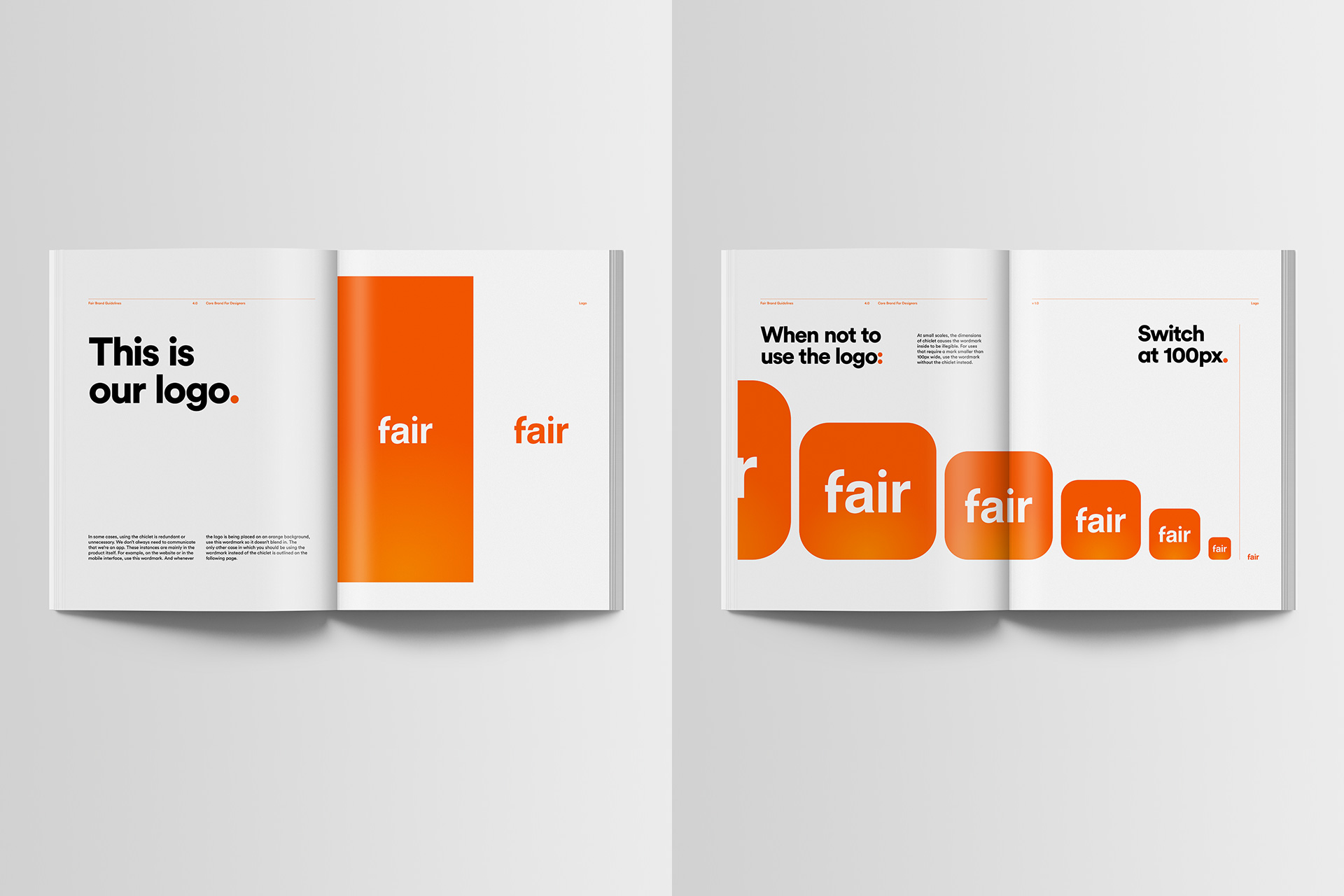 Arron Bleasdale - Fair Brand Guidelines