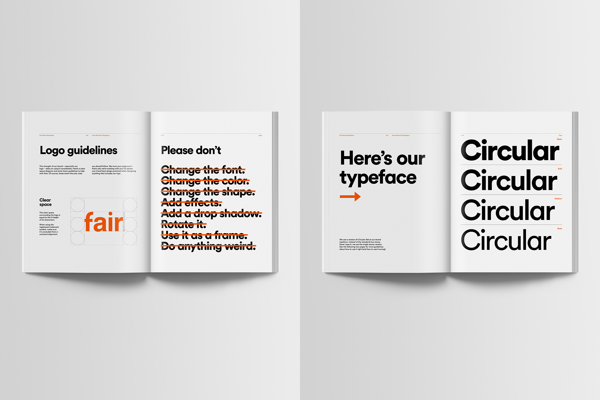 Arron Bleasdale - Fair Brand Guidelines