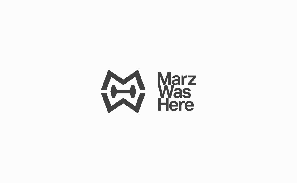 Arron Bleasdale - Marz was Here - Logo